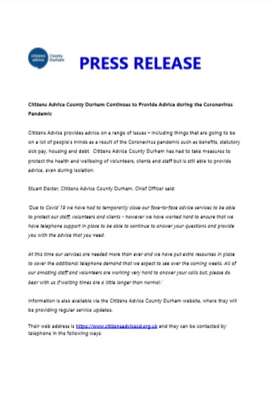 press release image
